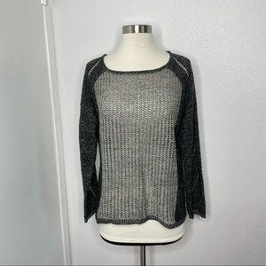 Maddison Soft Acrylic Loose Knit Sweater Top size L